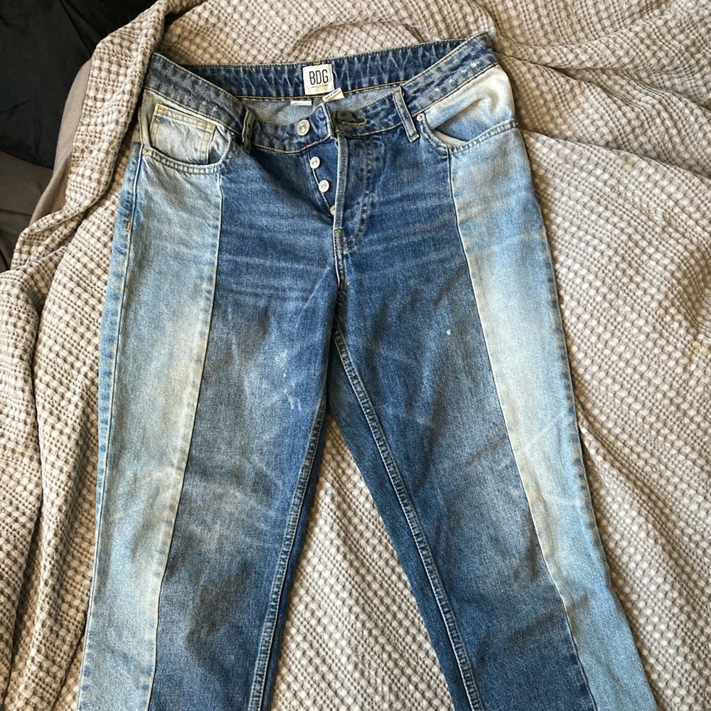 BDG two tone jeans - urban outfitters
